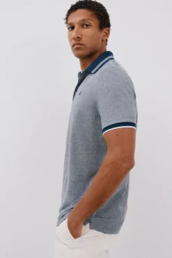 Cortefiel Polos-Polo oxford Azul