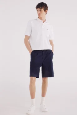 Springfield Polos-Polo piqué básico regular fit branco