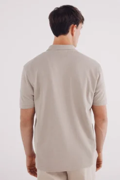 Springfield Polos-Polo piqué básico regular fit cru