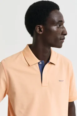Gant Polos-Polo piqué contrastante Laranja