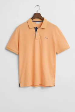 Gant Polos-Polo piqué contrastante Laranja