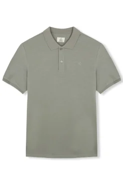 OOTO Polos-Polo piqué slub Verde