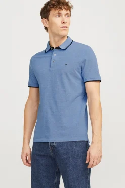 Jack & Jones Polos-Polo slim fit azul