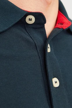 Jack & Jones Polos-Polo slim fit azul