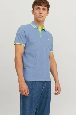 Jack & Jones Polos-Polo slim fit azul