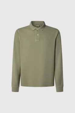 Pepe Jeans Polos-Polo Slim Fit Piquet verde