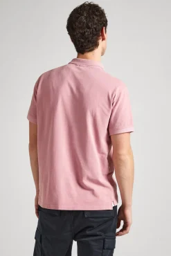 Pepe Jeans Polos-Polo Slim Fit Piquet rosa
