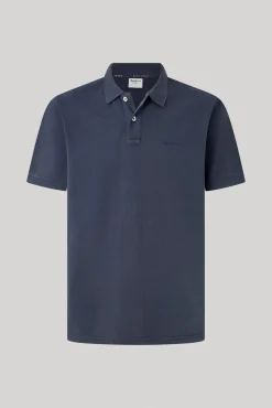 Pepe Jeans Polos-Polo Slim Fit Piquet azul