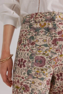 Hoss Intropia Calças-Priscila. Calças estampadas Multicolorido