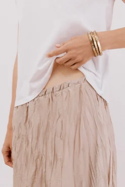 Cortefiel Joalharia E Bijuteria-Pulseira trinity Dourado