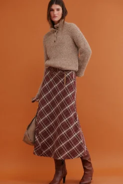 Hoss Intropia Saias-Renée. Saia xadrez Granada