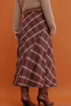 Hoss Intropia Saias-Renée. Saia xadrez Granada