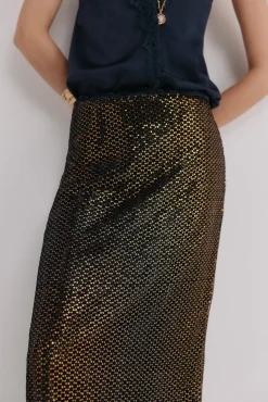 Hoss Intropia Saias-Riley. Saia lantejoulas Multicolorido