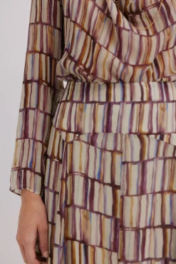 Hoss Intropia Saias-Rita. Saia fluida Roxo