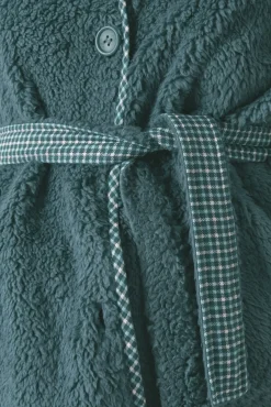 Women'secret Roupões-Robe estilo túnica de pelo verde