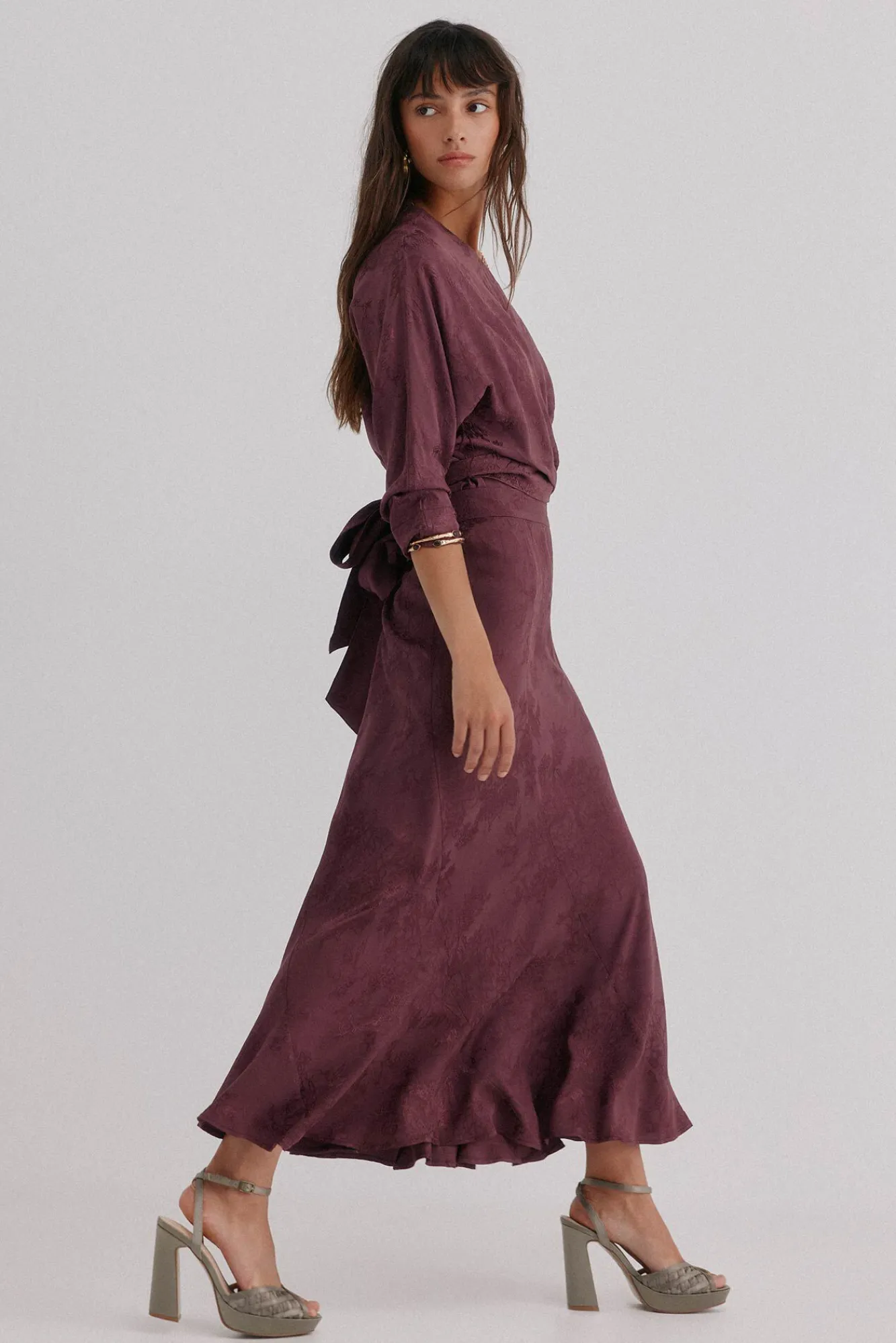 Hoss Intropia Saias-Romina. Saia jacquard Granada