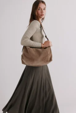 Hoss Intropia Saias-Rosário. Saia midi Verde