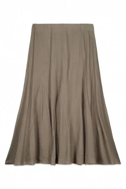 Hoss Intropia Saias-Rosário. Saia midi Verde