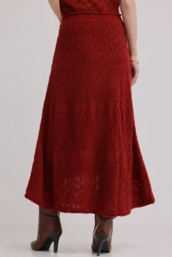 Hoss Intropia Saias-Rossie. Saia saia Vermelho