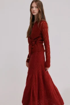 Hoss Intropia Saias-Rossie. Saia saia Vermelho