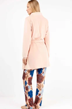 Gisela Roupões-Roupão de polar robe rosa