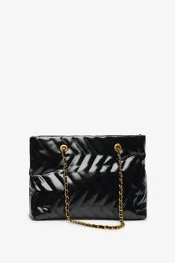 Cortefiel Malas-Sacola de compras acolchoada Preto