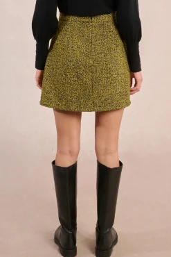 Molly Bracken Saias-Saia curta com estampado animal Multicolorido