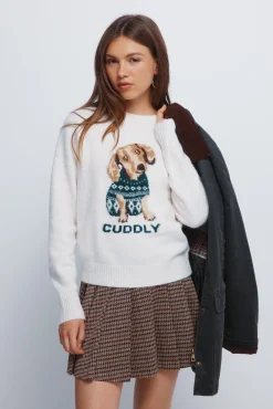 Springfield Saias-Saia curta com painéis xadrez cru