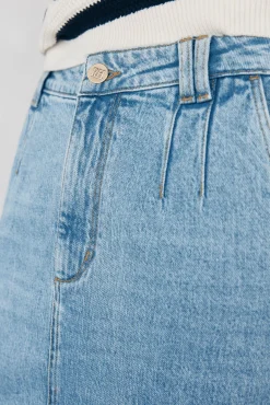 Pedro del Hierro Saias-Saia de ganga Azul