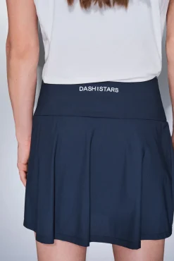 Dash and Stars Saias-Saia de microfibra com interior em malha azul
