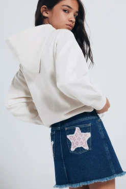 Springfield Kids Saias|Vestidos-Saia denim menina azul