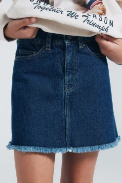 Springfield Kids Saias|Vestidos-Saia denim menina azul