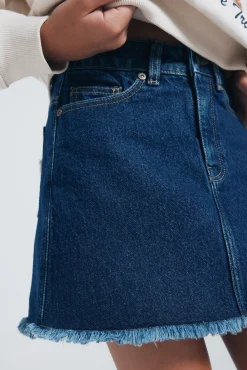 Springfield Kids Saias|Vestidos-Saia denim menina azul