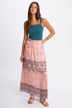 Morgan Saias-Saia longa Multicolorido