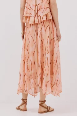 Cortefiel Saias-saia longa com flare Multicolorido