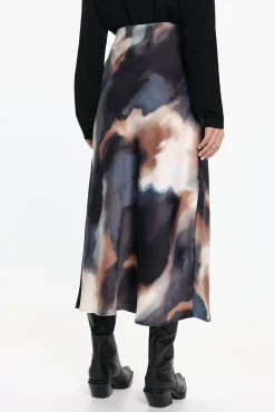 Vero Moda Saias-Saia longa estampada Multicolorido