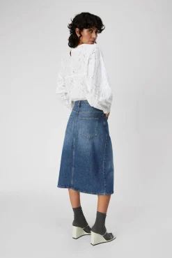 Object Saias-Saia midi de ganga Azul