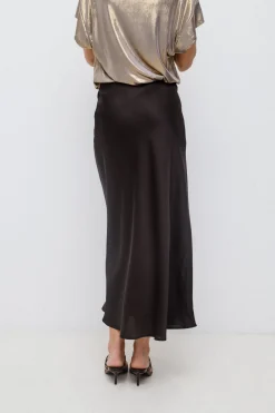 Vila Saias-Saia midi de saia Preto