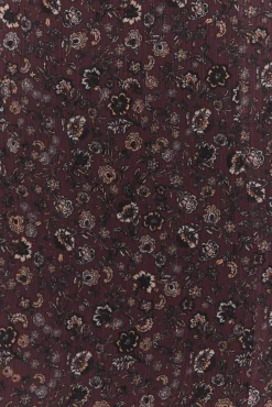 System Action Saias-Saia midi pequena com floral estampado