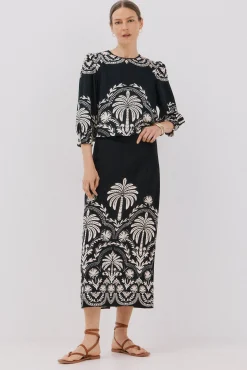 Cortefiel Saias-Saia reta estampada Impress&atilde;o