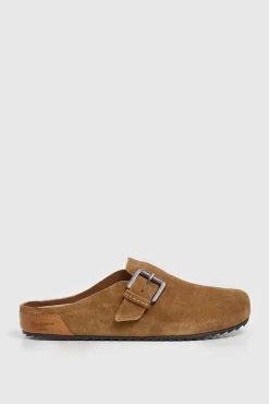 Pepe Jeans Calçado De Couro-Sandália Corby Clog Feminina cru