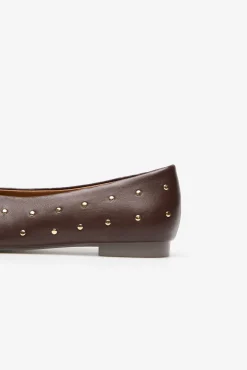 Cortefiel Sabrinas-Sapatilha bailarina Castanho