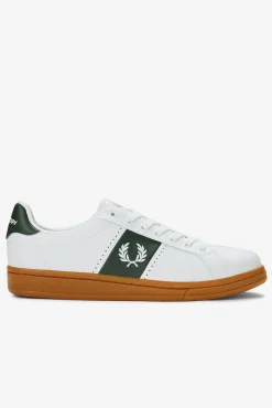 Fred Perry Sneakers-Sapatilhas B721 pele Branco