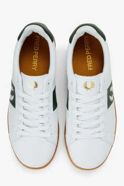 Fred Perry Sneakers-Sapatilhas B721 pele Branco