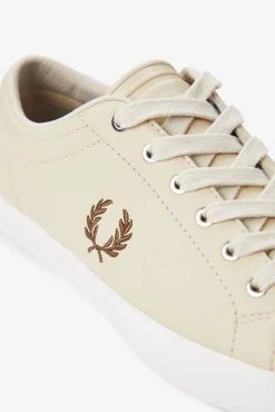 Fred Perry Sneakers-Sapatilhas Baseline pele Tostado