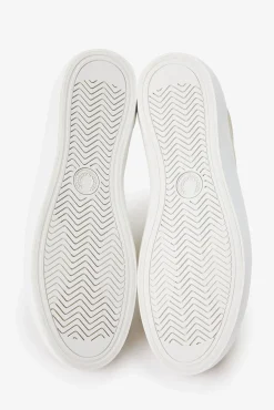 Fred Perry Sneakers-Sapatilhas Baseline pele Tostado