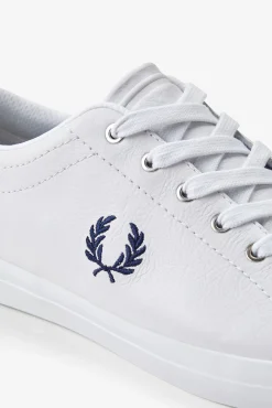Fred Perry Sneakers-Sapatilhas Baseline pele Branco
