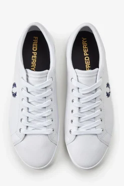 Fred Perry Sneakers-Sapatilhas Baseline pele Branco