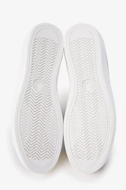 Fred Perry Sneakers-Sapatilhas Baseline pele Azul