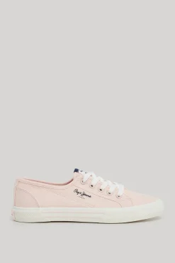 Pepe Jeans Sneakers-Sapatilhas Básicas Algodão rosa
